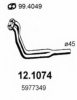 FIAT 5977349 Exhaust Pipe